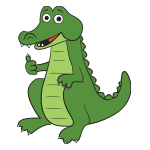 Confident Crocodile